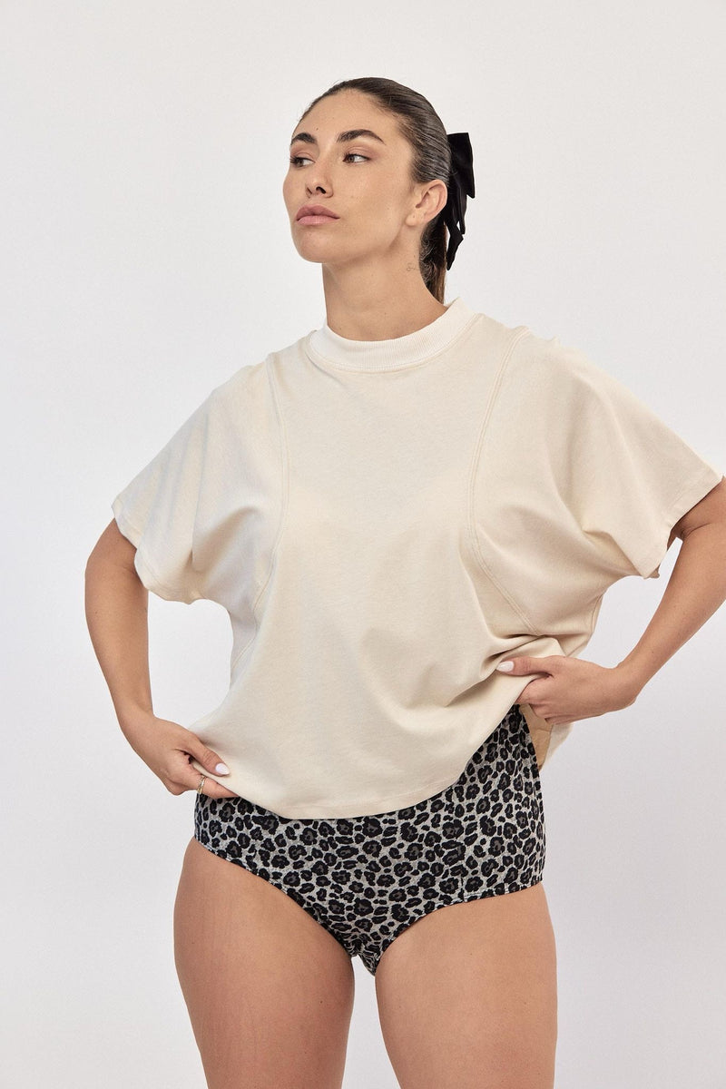 ⛵️Summer 2025 - Batwing T - Cream