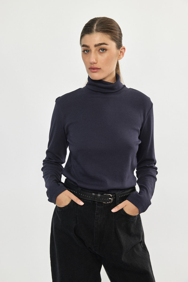 ❄️Winter 2023/2024 -  Turtle neck jumper -  Navy