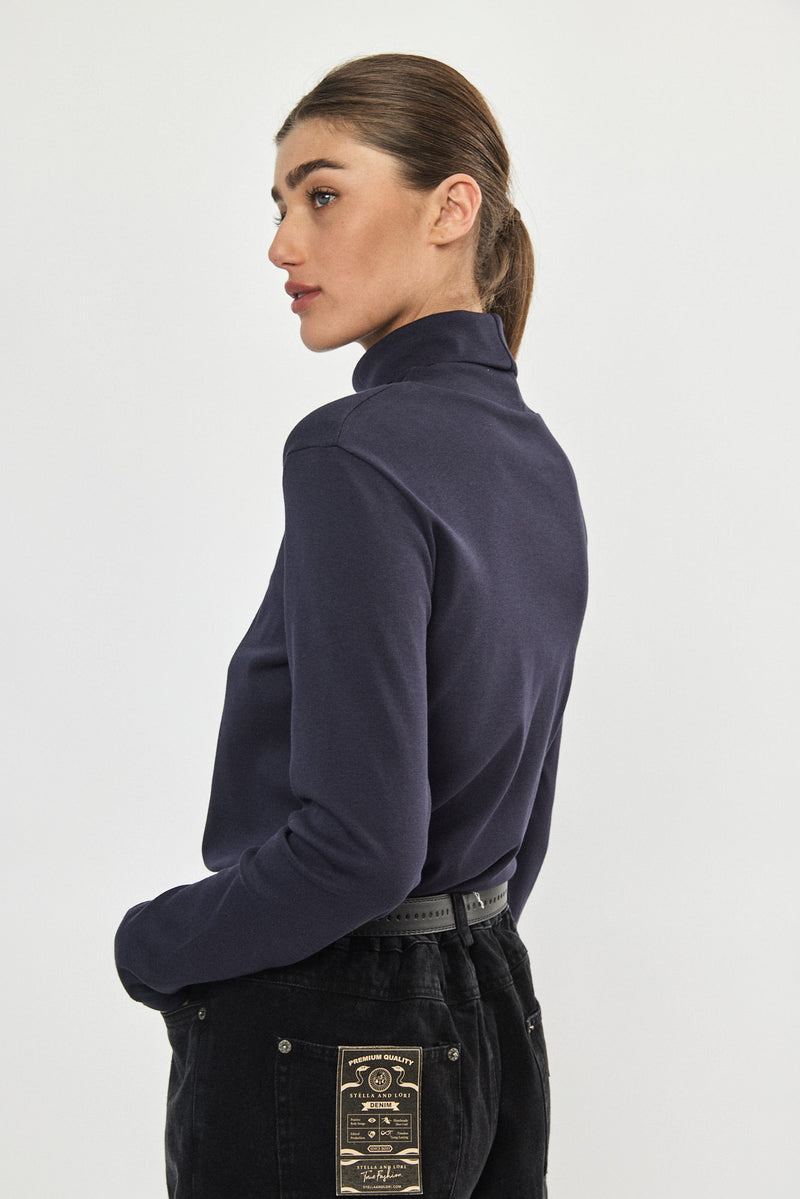❄️Winter 2023/2024 -  Turtle neck jumper -  Navy