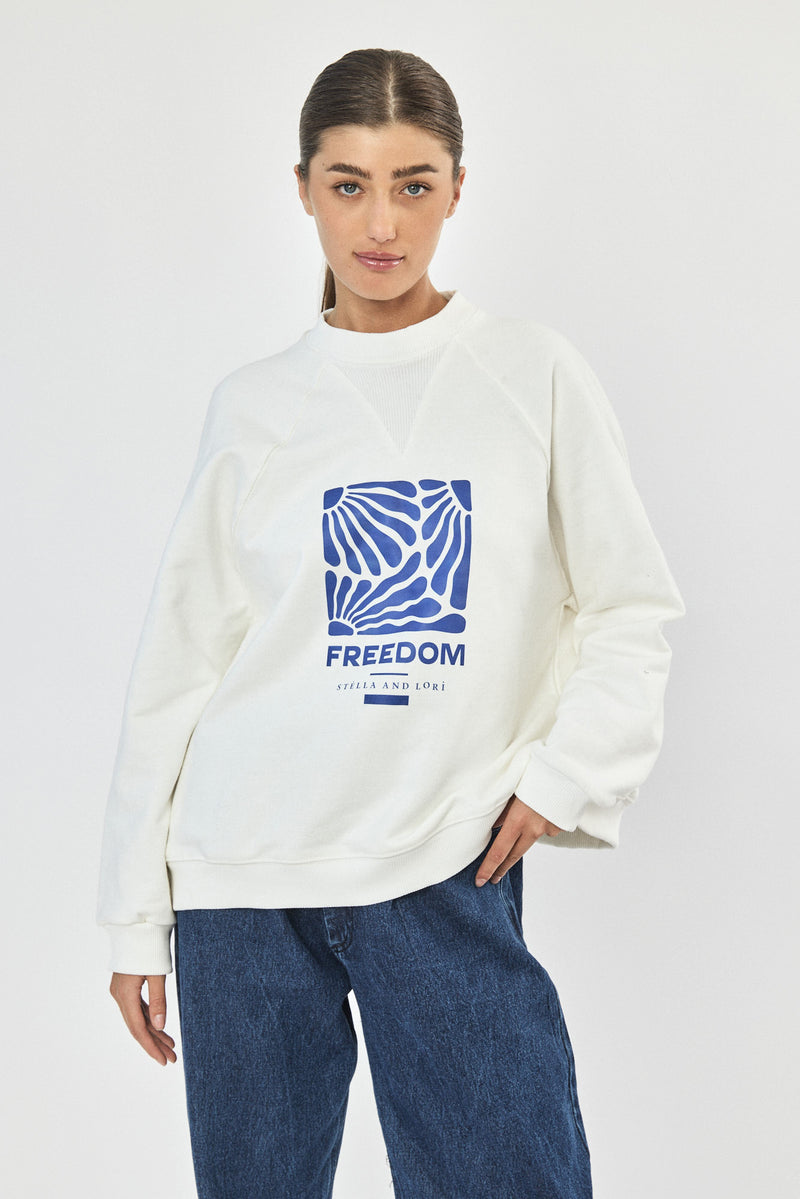 ❄️Winter 2023/2024 - Galaxy Sweatshirt - Whitey 🐑