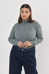 ❄️Winter 2023/2024 - Julie (must have) jumper - Green squares
