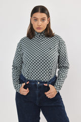 ❄️Winter 2023/2024 - Julie (must have) jumper - Green squares