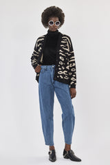 ❄️Winter 2023/2024 - Knitwear 🧶Haimke Cardigan - Black and Stone 🗿