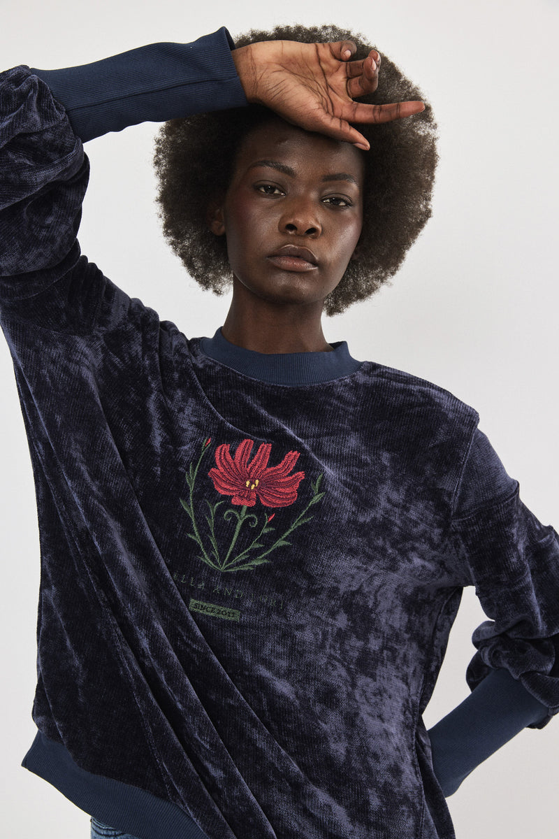 ❄️Winter 2023/2024 - The Lot Sweatshirt - Elegant Blue 🧵