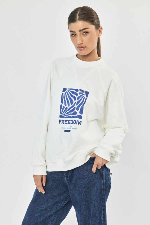 ❄️Winter 2023/2024 - Galaxy Sweatshirt - Whitey 🐑