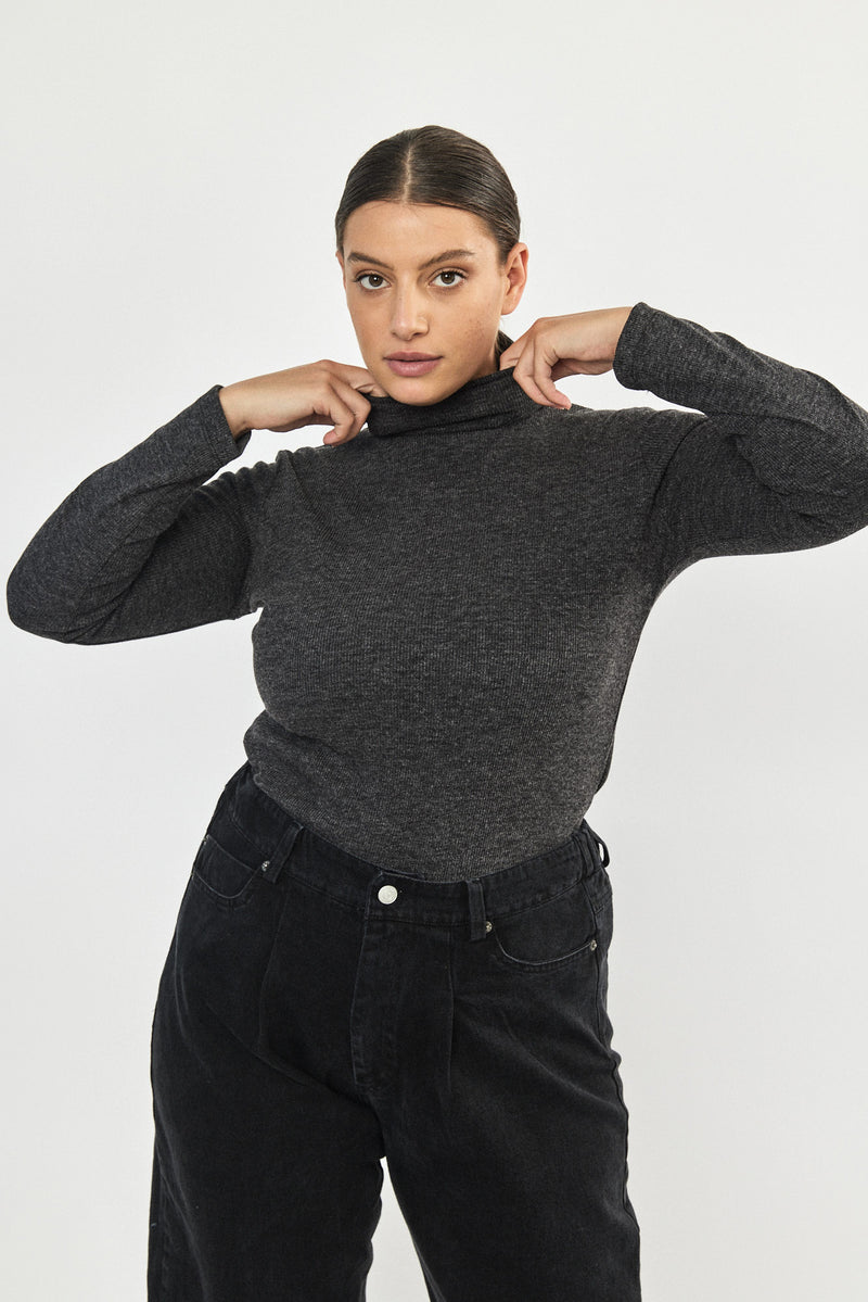 ❄️Winter 2023/2024 -  Turtle neck jumper -  Grey 🗿