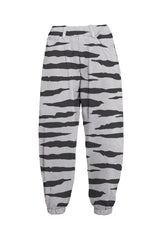 🪡🧵Sample🪡🧵-
 Mom’s joggers-Grey with zebra print