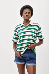 ⛵️Spring/Summer 2025 - Our Rugby Shirt- Lime Lines 🍃