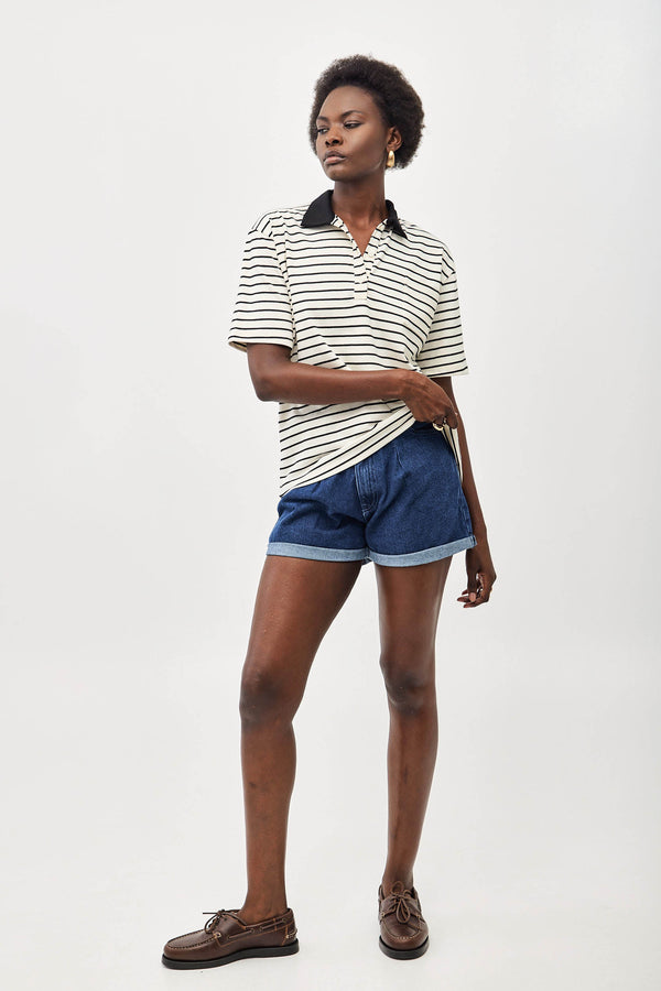 ⛵️Spring/Summer 2025  - Our Rugby Shirt-  B&W