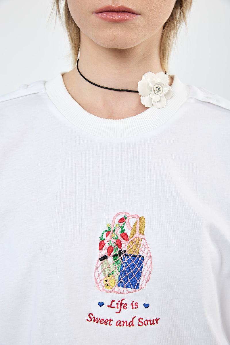 ⛵️Summer 2025 -Marcel T - Life is Sweet and Sour- White