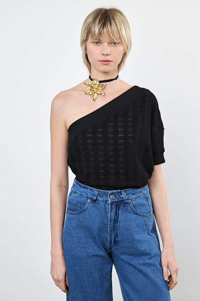 ⛵️Spring/Summer 2025 - Theo - one shoulder- asymmetric T-Shirt- Summer nights 🥂