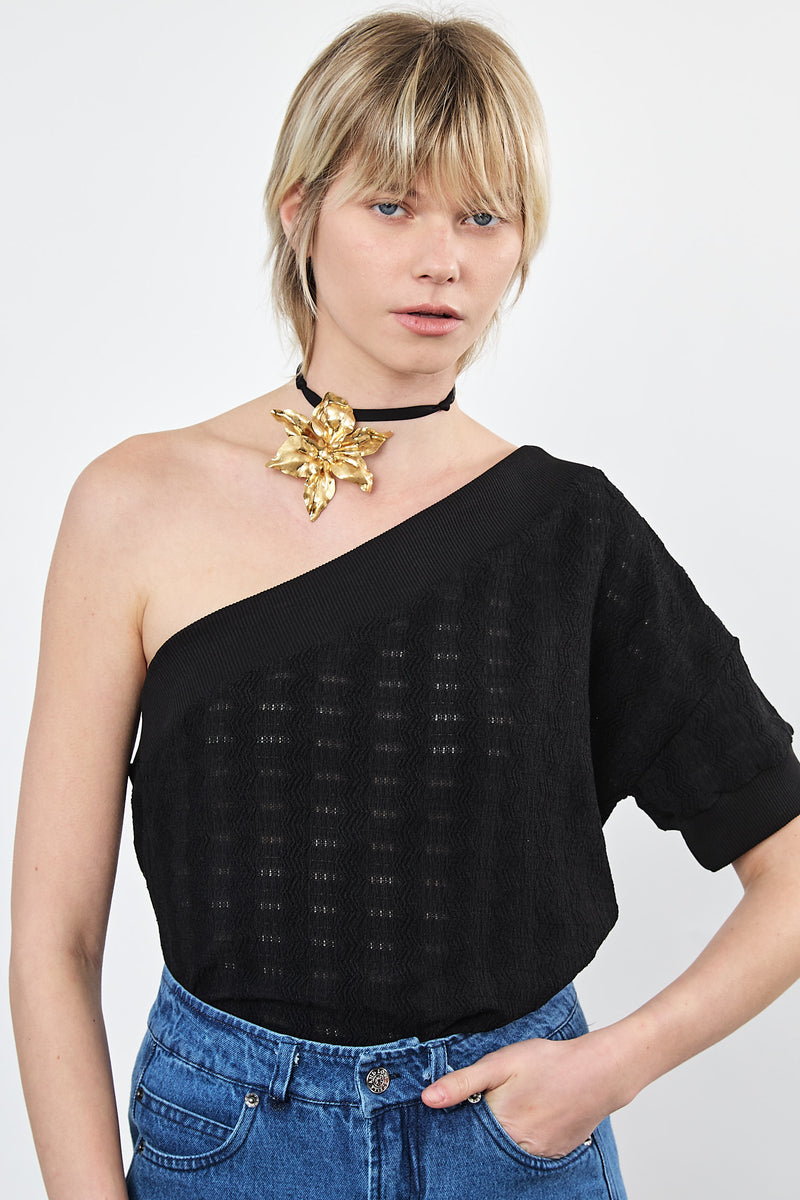 ⛵️Spring/Summer 2025 - Theo - one shoulder- asymmetric T-Shirt- Summer nights 🥂