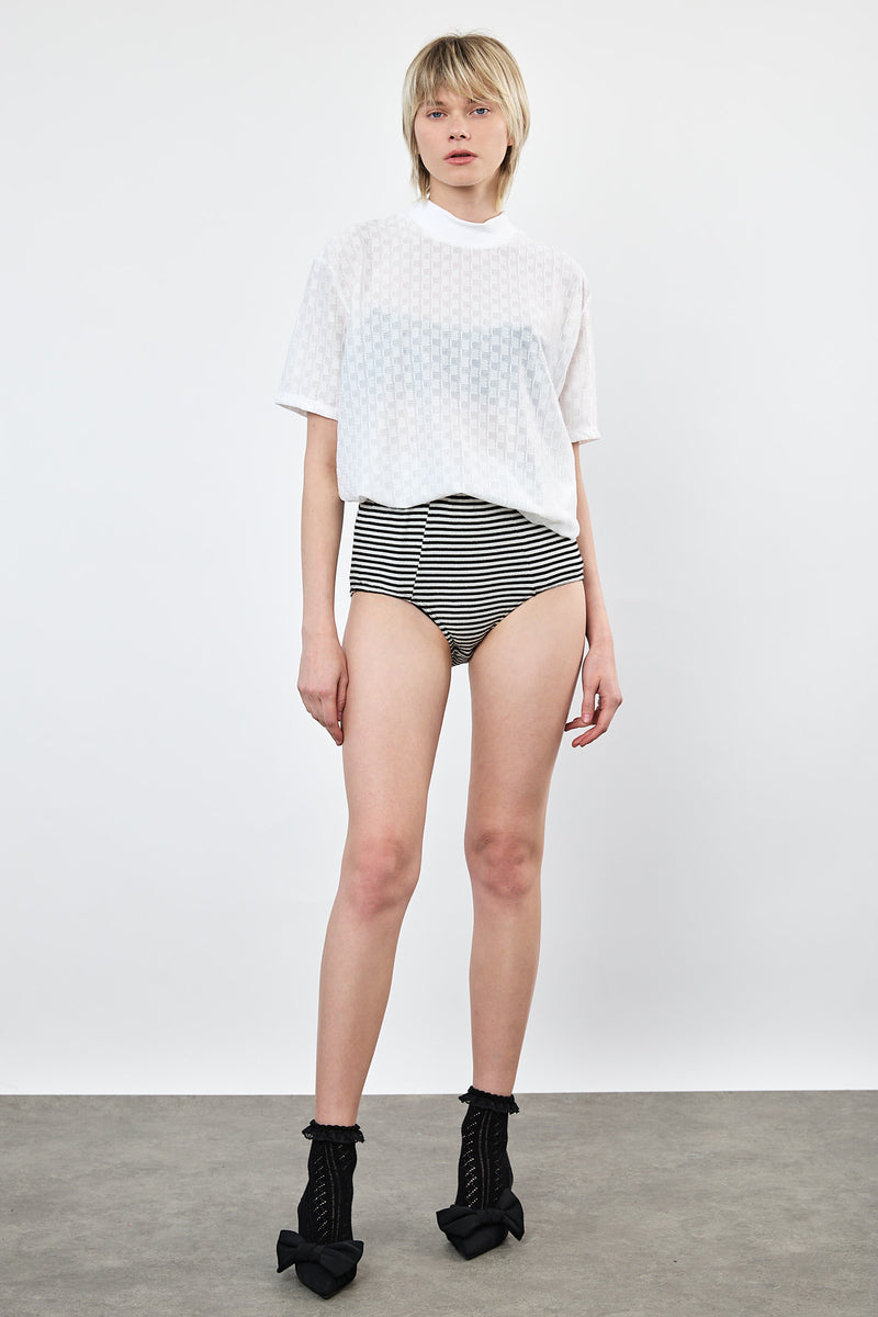 ⛵️Spring/Summer 2024 - Sticker T - Vintage White squares
