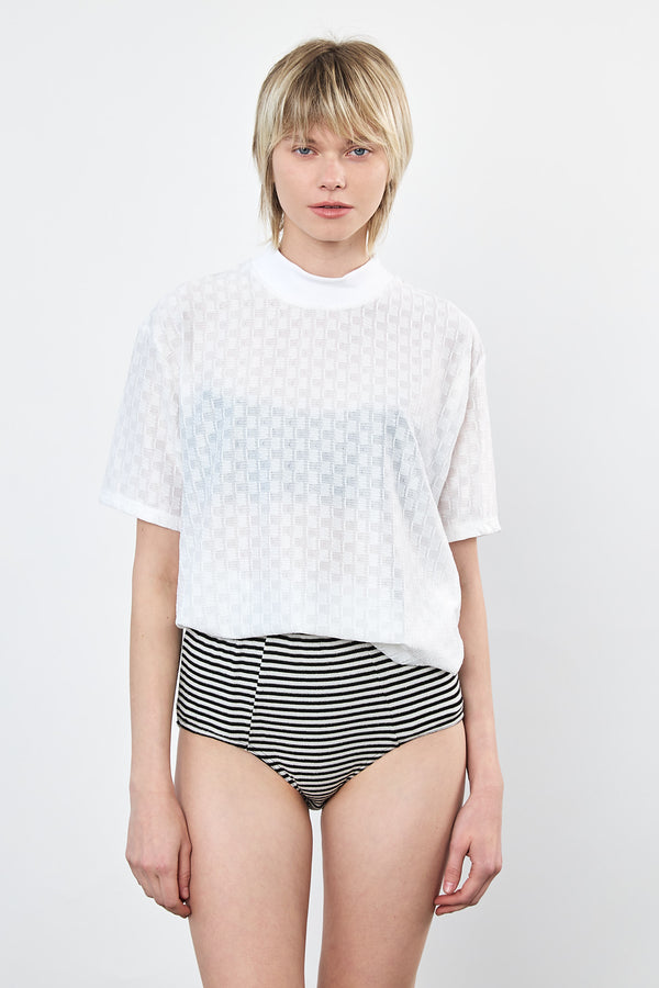 ⛵️Spring/Summer 2024 - Sticker T - Vintage White squares