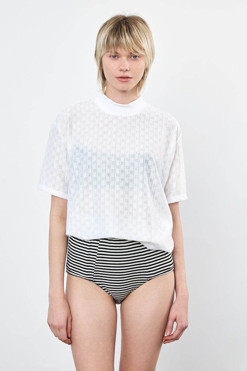 ⛵️Spring/Summer 2024 - Sticker T - Vintage White squares