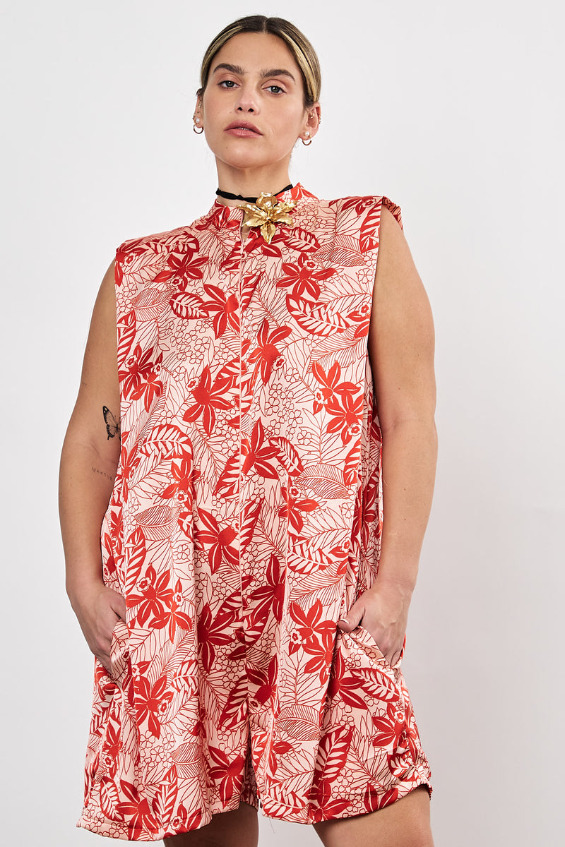 ⛵️Spring/Summer 2025 - Japanese Jumpsuit - Blush Flame