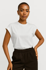 ⛵️Summer 2025 - Nina  T shirt - Eternal White