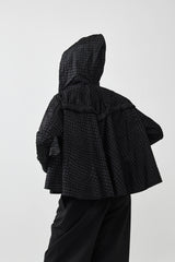 🧦 Autumn/Winter 2025/2026- The Bun zip up hoodie - BLACK SNAKE (NYLON)