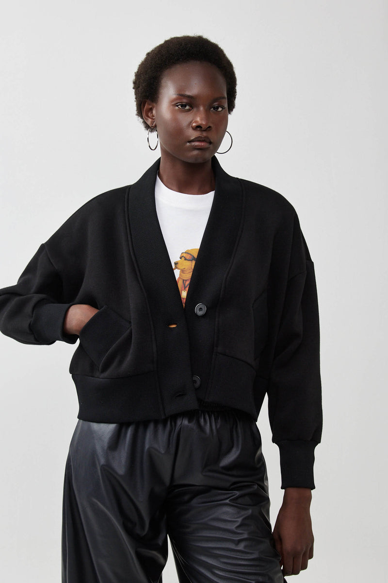 🧦Autumn/Winter 2025/2026 - Grandson Cardigan - Elegant Black