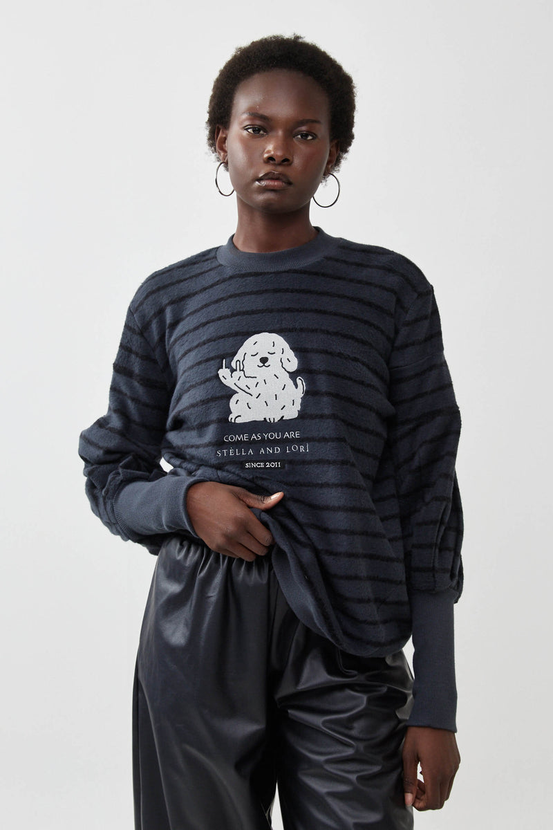 🧦Autumn/Winter 2025/2026- The Lot Sweatshirt - Stay Paw-sitive 🐶