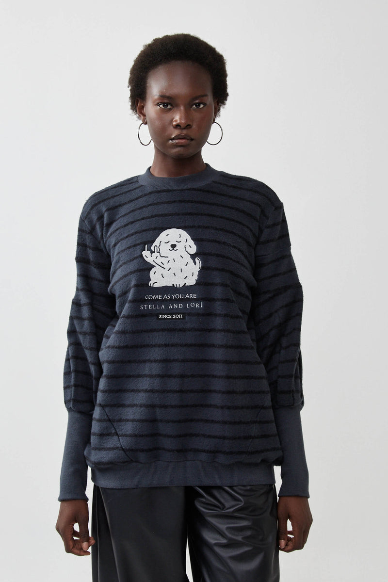 🧦Autumn/Winter 2025/2026- The Lot Sweatshirt - Stay Paw-sitive 🐶