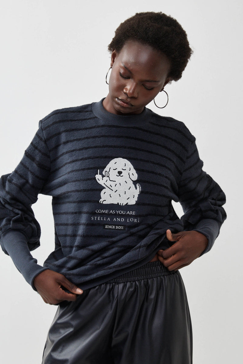 🧦Autumn/Winter 2025/2026- The Lot Sweatshirt - Stay Paw-sitive 🐶