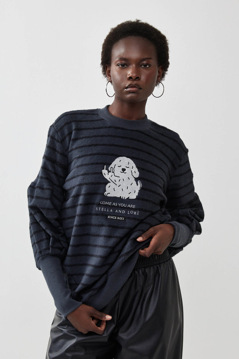 🧦Autumn/Winter 2025/2026- The Lot Sweatshirt - Stay Paw-sitive 🐶