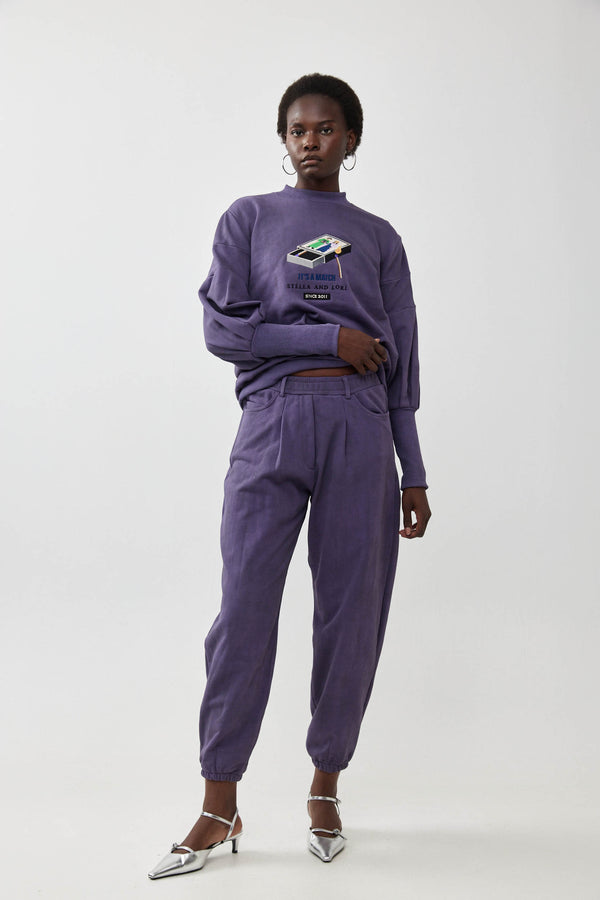 🧦 Autumn/Winter 2025/2026  - Mom’s joggers- Dusty Purple