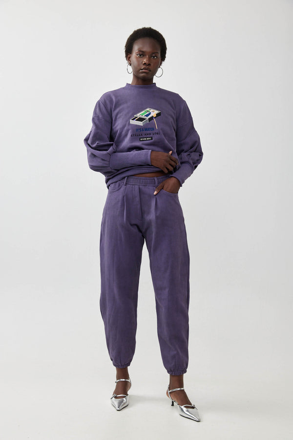 🧦Autumn/Winter 2025/2026- The Lot Sweatshirt - Dusty purple 🚬