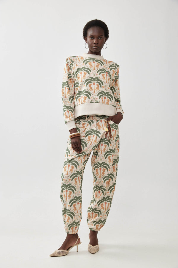 🧦 Autumn/Winter 2025/2026  - Mom’s joggers- Palm 🌴 and Tigers 🐅