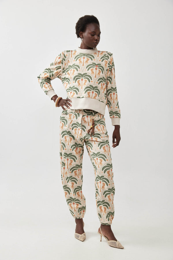 🧦 Autumn/Winter 2025/2026  - Mom’s joggers- Palm 🌴 and Tigers 🐅