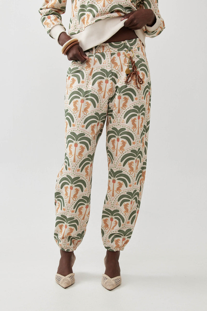 🧦 Autumn/Winter 2025/2026  - Mom’s joggers- Palm 🌴 and Tigers 🐅