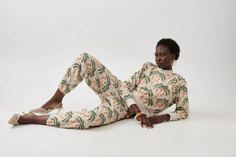 🧦 Autumn/Winter 2025/2026  - Mom’s joggers- Palm 🌴 and Tigers 🐅