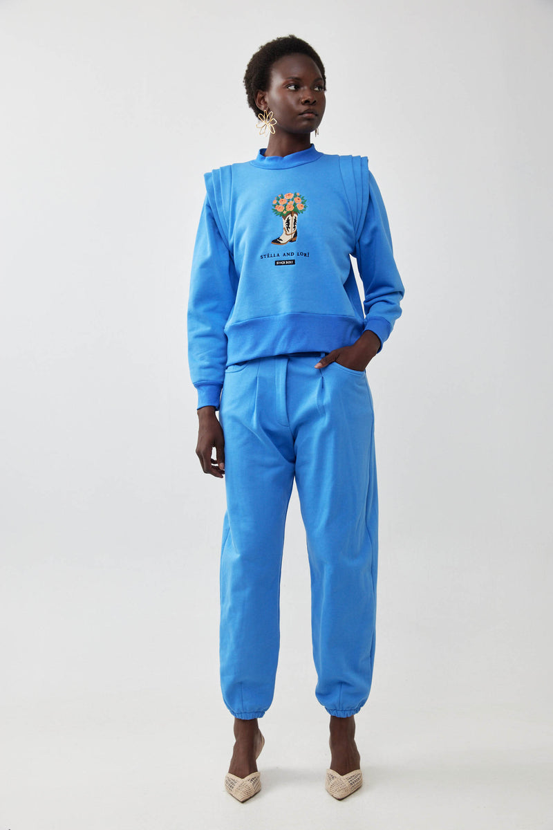 🧦 Autumn/Winter 2025/2026  - Mom’s joggers- Powder Blue