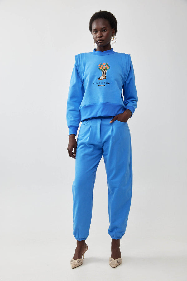 🧦 Autumn/Winter 2025/2026  - Mom’s joggers- Powder Blue