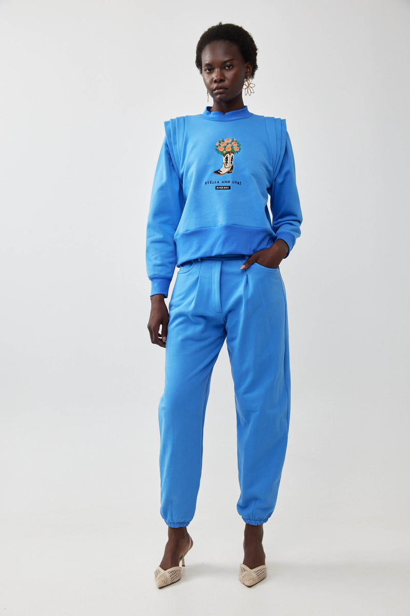 🧦 Autumn/Winter 2025/2026  - Mom’s joggers- Powder Blue