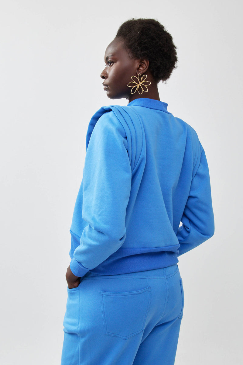 🧦Autumn/Winter 2025/2026 - Napoleon sweatshirt - Cornflower Blue