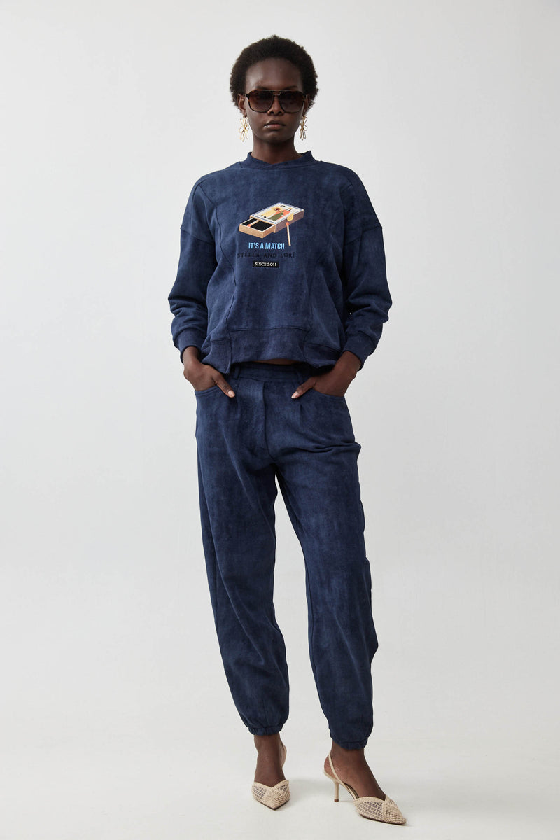 🧦 Autumn/Winter 2025/2026  - Mom’s joggers-Royal Blue