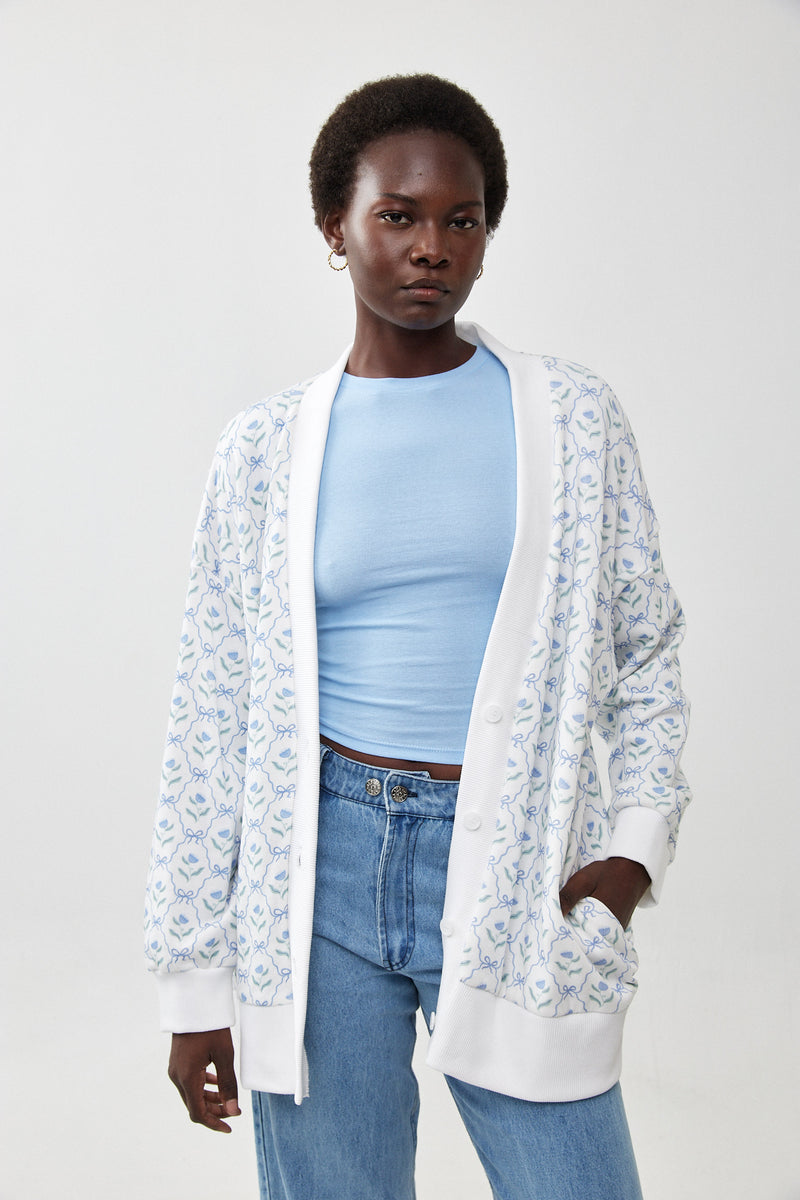 🧦Autumn/Winter 2025/2026  - Saba Cardigan - Violets 🪻