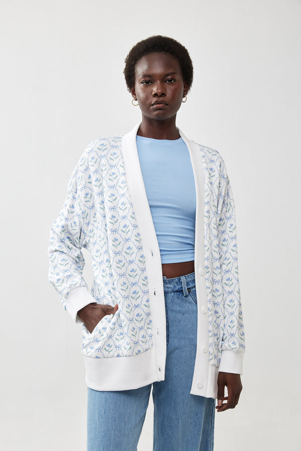 🧦Autumn/Winter 2025/2026  - Saba Cardigan - Violets 🪻