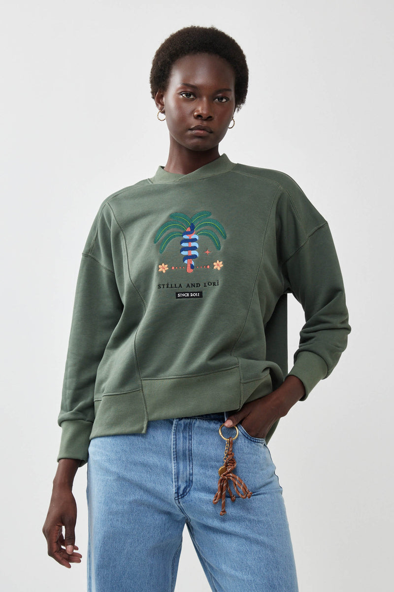 🧦Autumn/Winter 2025/2026- Mr Arthur Sweatshirt - Palm 🌴