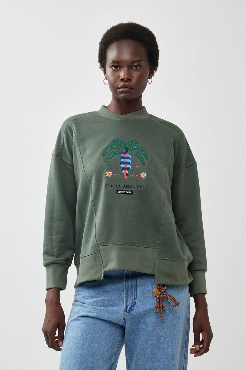 🧦Autumn/Winter 2025/2026- Mr Arthur Sweatshirt - Palm 🌴