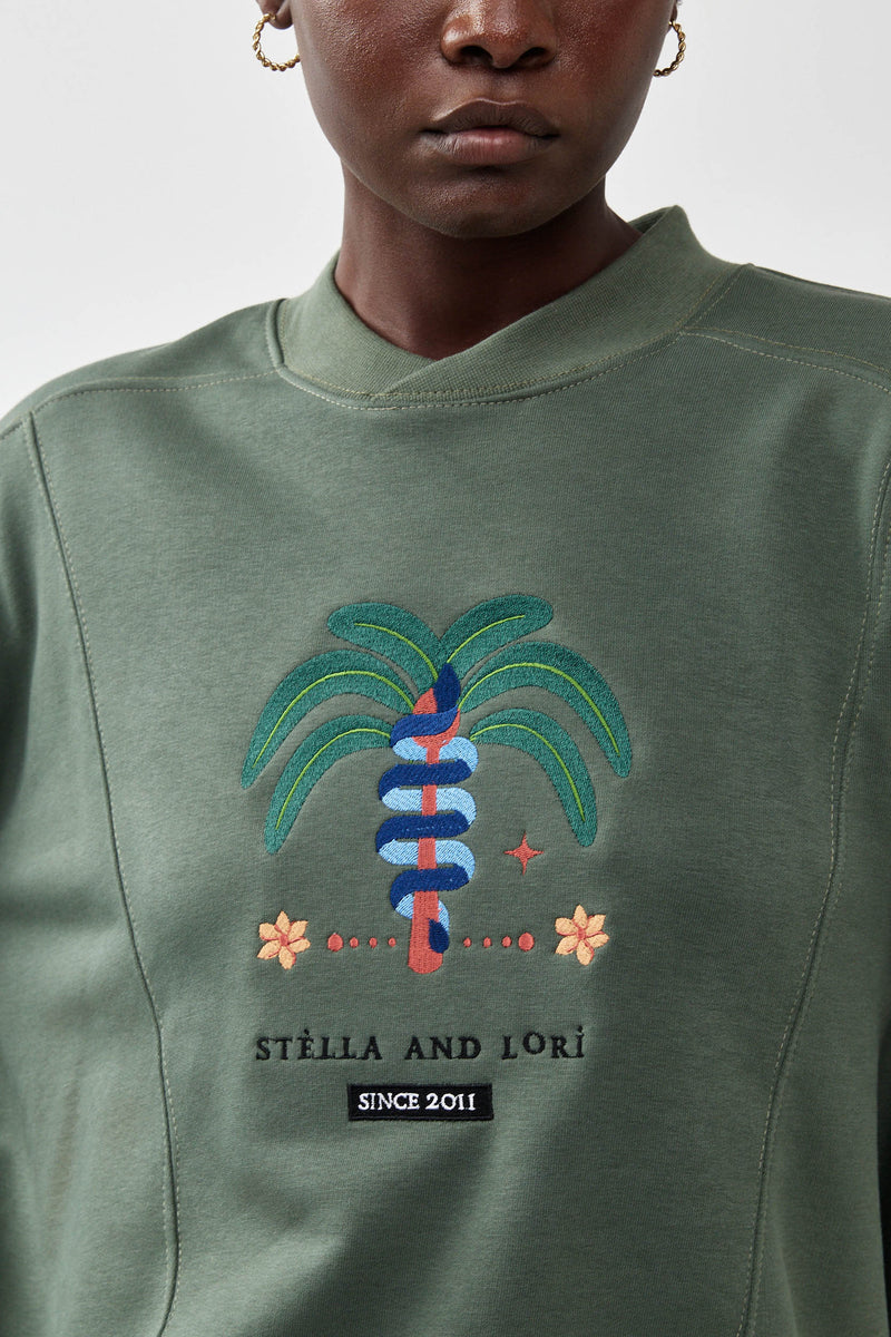 🧦Autumn/Winter 2025/2026- Mr Arthur Sweatshirt - Palm 🌴