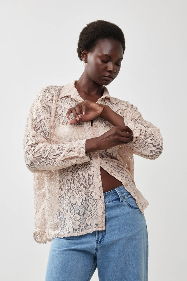 🧦Autumn/Winter 2025/2026 - The New Klips -shirt - Butter lace
