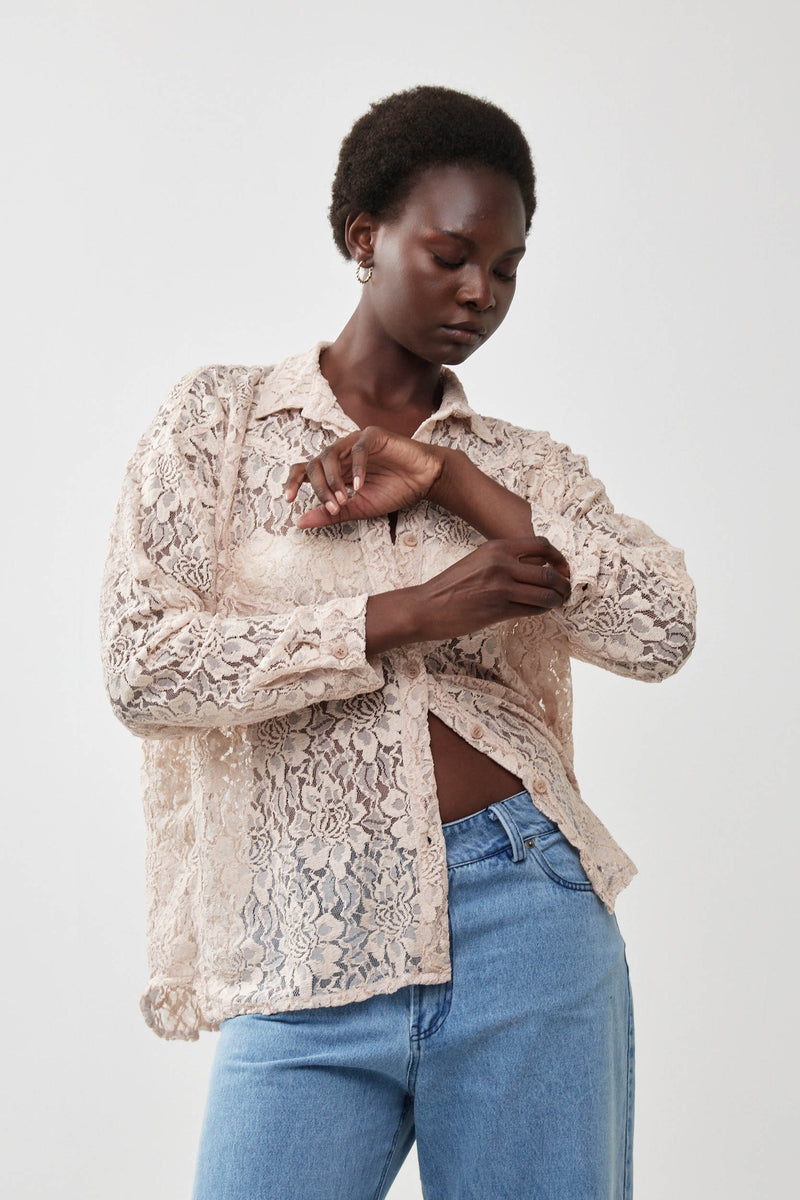 🧦Autumn/Winter 2025/2026 - The New Klips -shirt - Butter lace