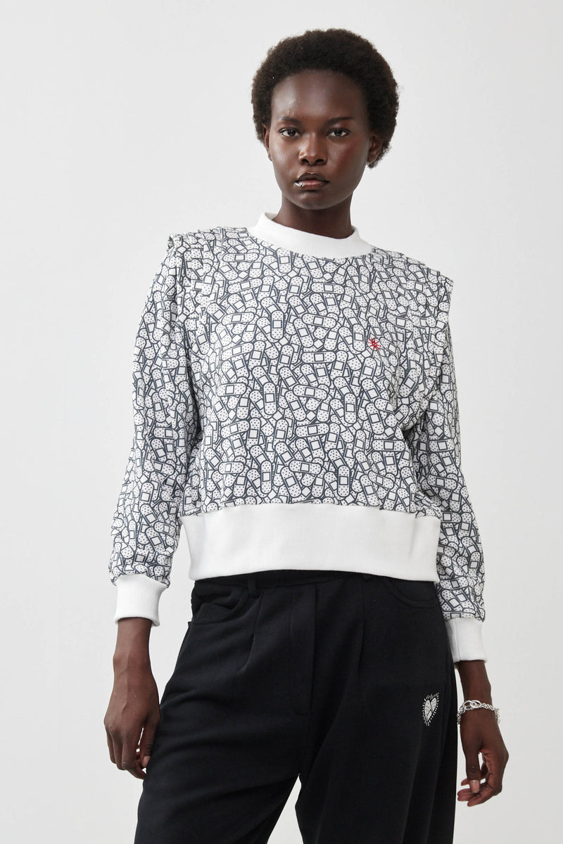 🧦Autumn/Winter 2025/2026 - Napoleon sweatshirt - 🩹 Dede × Stella and Lori - Millions of band-aids