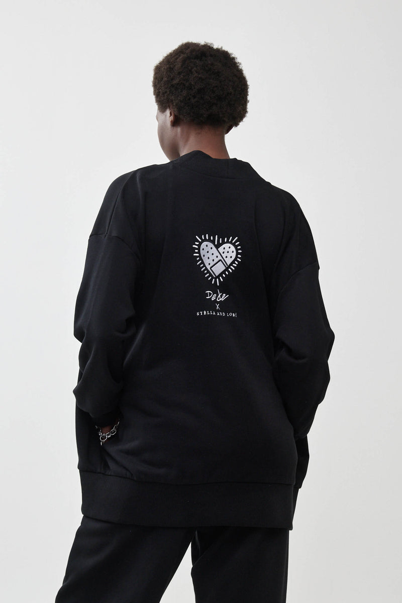 🧦Autumn/Winter 2025/2026
 - Saba Cardigan - 🩹 Dede x Stella and Lori - Urban Black