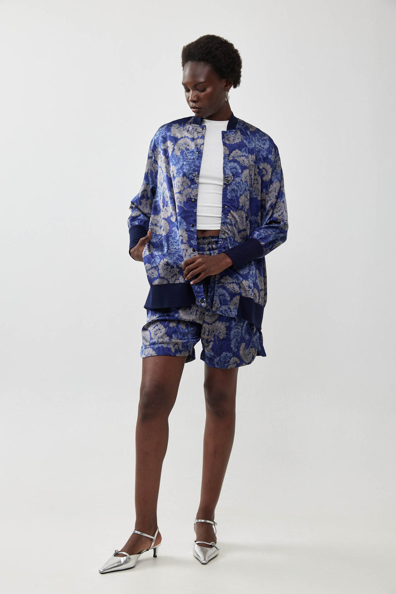 🧦 Autumn/Winter 2025/2026 - Light Bomber - Blue Dahlia