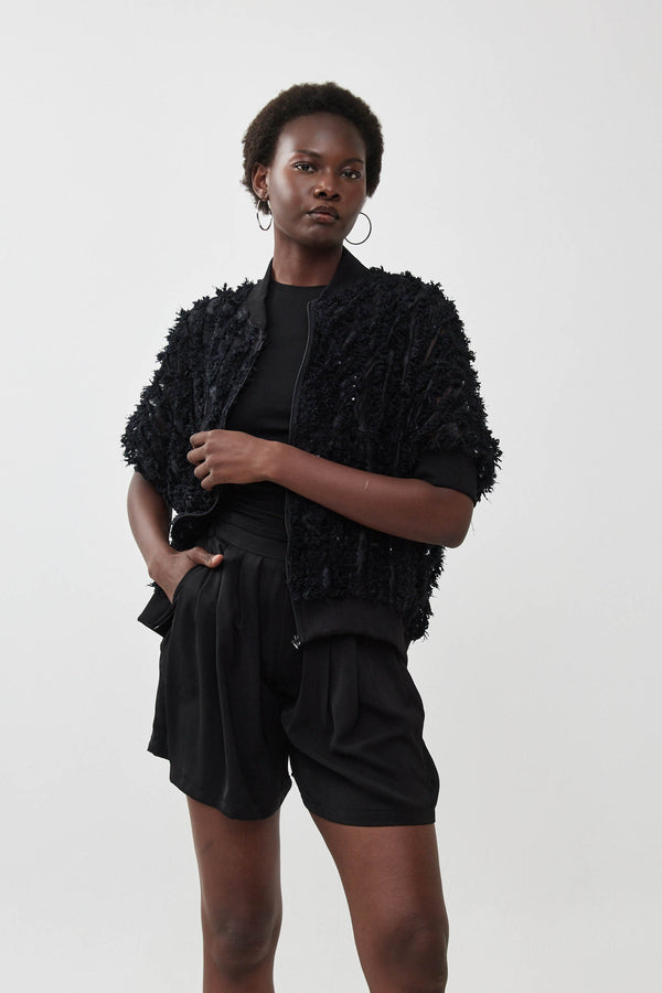 🧦 Autumn/Winter 2025/2026 Asia Bomber - Fluffy Black