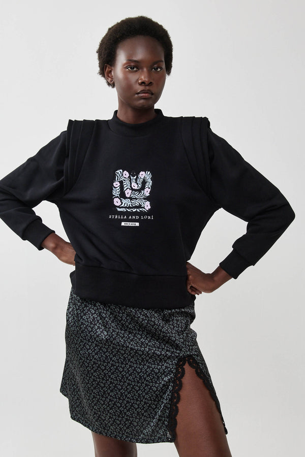 🧦Autumn/Winter 2025/2026 - Napoleon sweatshirt - Black